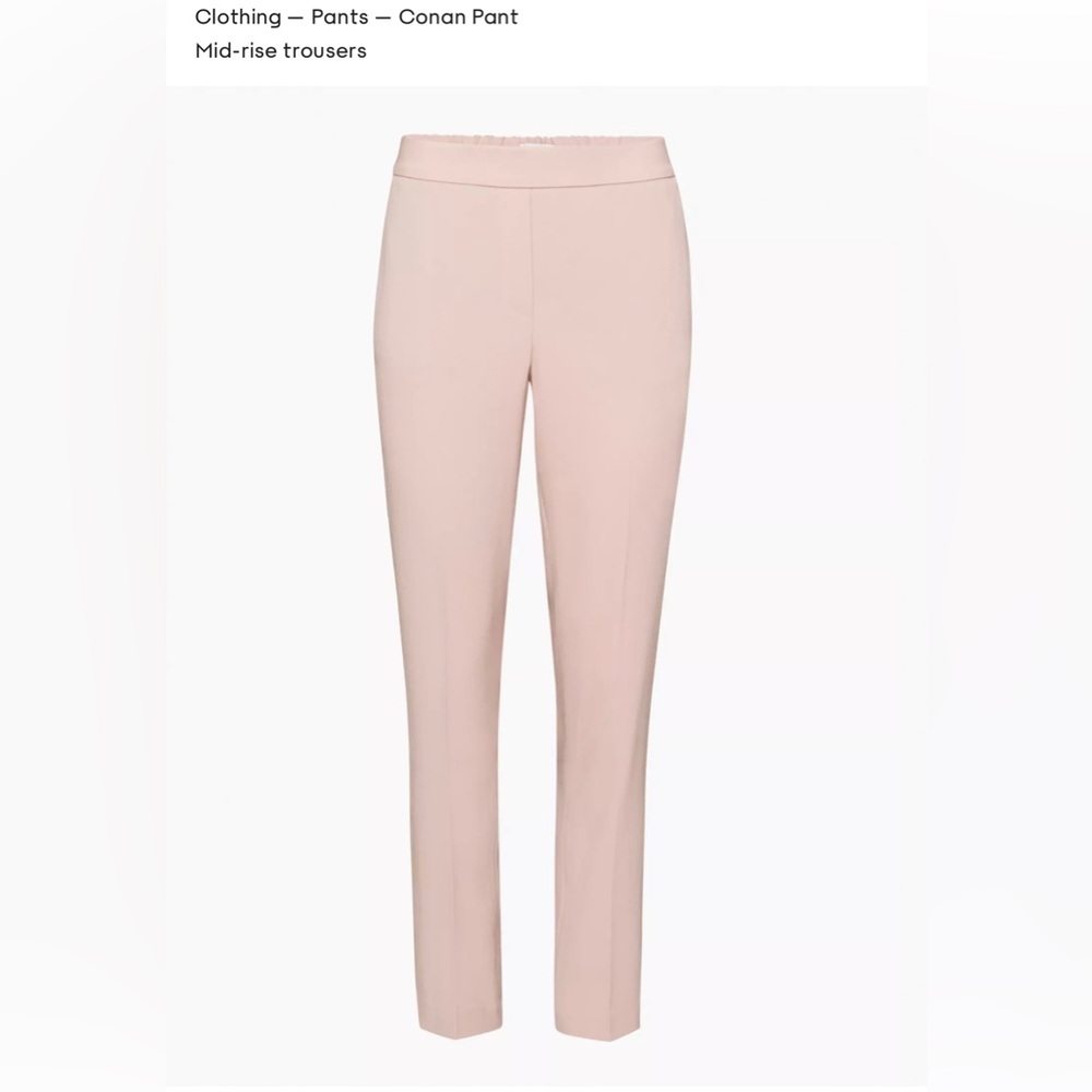 NWT ARITZIA Babaton Conan Pink Pants